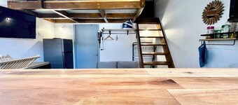 Cosy, fully-equipped studio 5 minutes from the beach