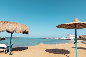 Private beach, beach bar - Hostmark aqua vista (Hurghada)
