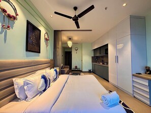 1 sovrum, strykjärn/strykbräda, wi-fi och sängkläder