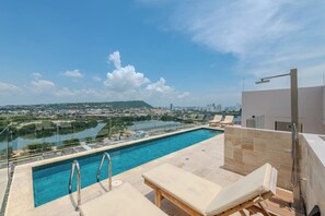 Pool - Luxury Loft in the Historic Center - Rooftop Pool (Cartagena de Indias)
