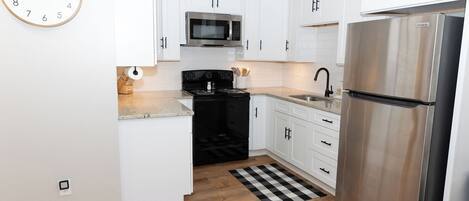 Microwave, oven, stovetop