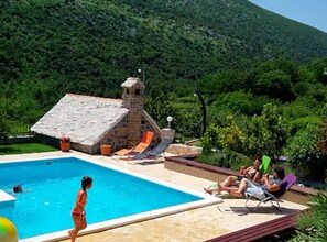 Pool - Three Bedroom Villa With Private Pool (Tugare)