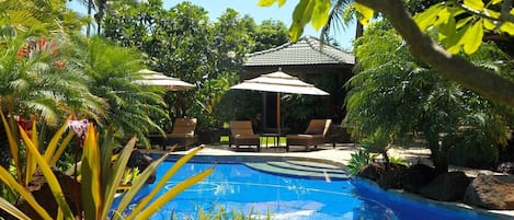 Piscine chauffée