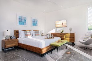 1 bedroom, iron/ironing board, free WiFi, bed sheets - Deluxe King Room Studio (Providenciales)