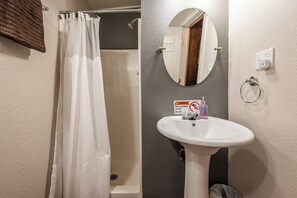 Shower - Gambler Cabin - Kitchen Included (Lake George)