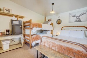 1 chambre, Wi-Fi, literie fournie