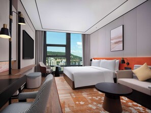 Zimmer, 1 King-Bett, Flussblick