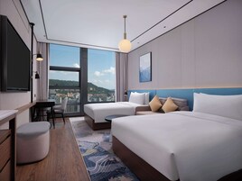 Room, 2 Twin Beds, River View | Soundproofing, iron/ironing board