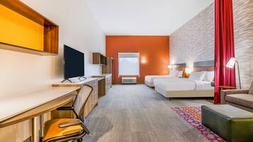 Studio Suite, 2 Queen Beds, Accessible (Roll-In Shower) | In-room safe, desk, iron/ironing board, free WiFi