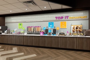 Frokostbuffé er inkludert hver dag