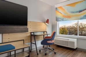 Cortines opaques, wifi gratuïta i roba de llit 