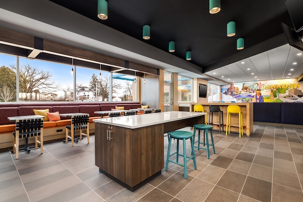 Siddeområde i lobbyen