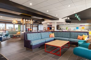 Sala de estar en el lobby