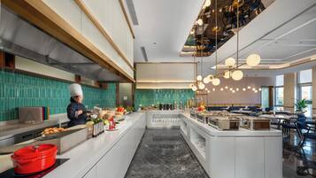 Dagelijks ontbijtbuffet (CNY 88 per persoon)