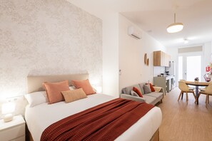 1 Schlafzimmer, Bügeleisen/Bügelbrett, kostenloses WLAN, Bettwäsche