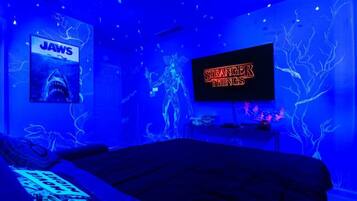 3 habitaciones, tabla de planchar con plancha, wifi y ropa de cama