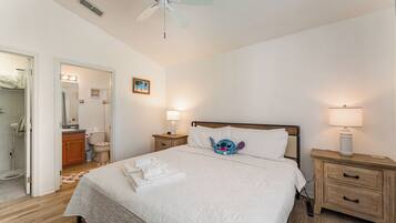 3 bedrooms, iron/ironing board, WiFi, bed sheets
