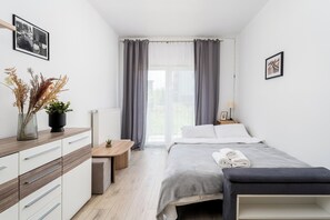 Iron/ironing board, WiFi, bed sheets - Dębniki Pleasant Studio (Kraków)