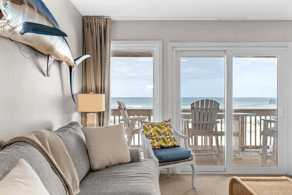 Apartment (2 Bedrooms) | Interior - Blue Marlin by Avantstay Beachfront w/ Views, Pool Access, Beach Chairs (Panama City Beach)