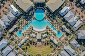 Alberca al aire libre 