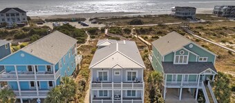 Oceanfront 8 bedroom home with pool and pet friendly!