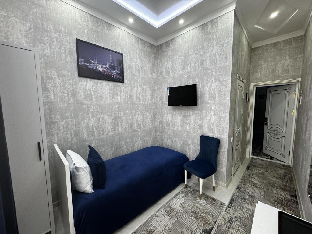 Basic Single Room, City View | Minibar, in-room safe, desk, laptop workspace