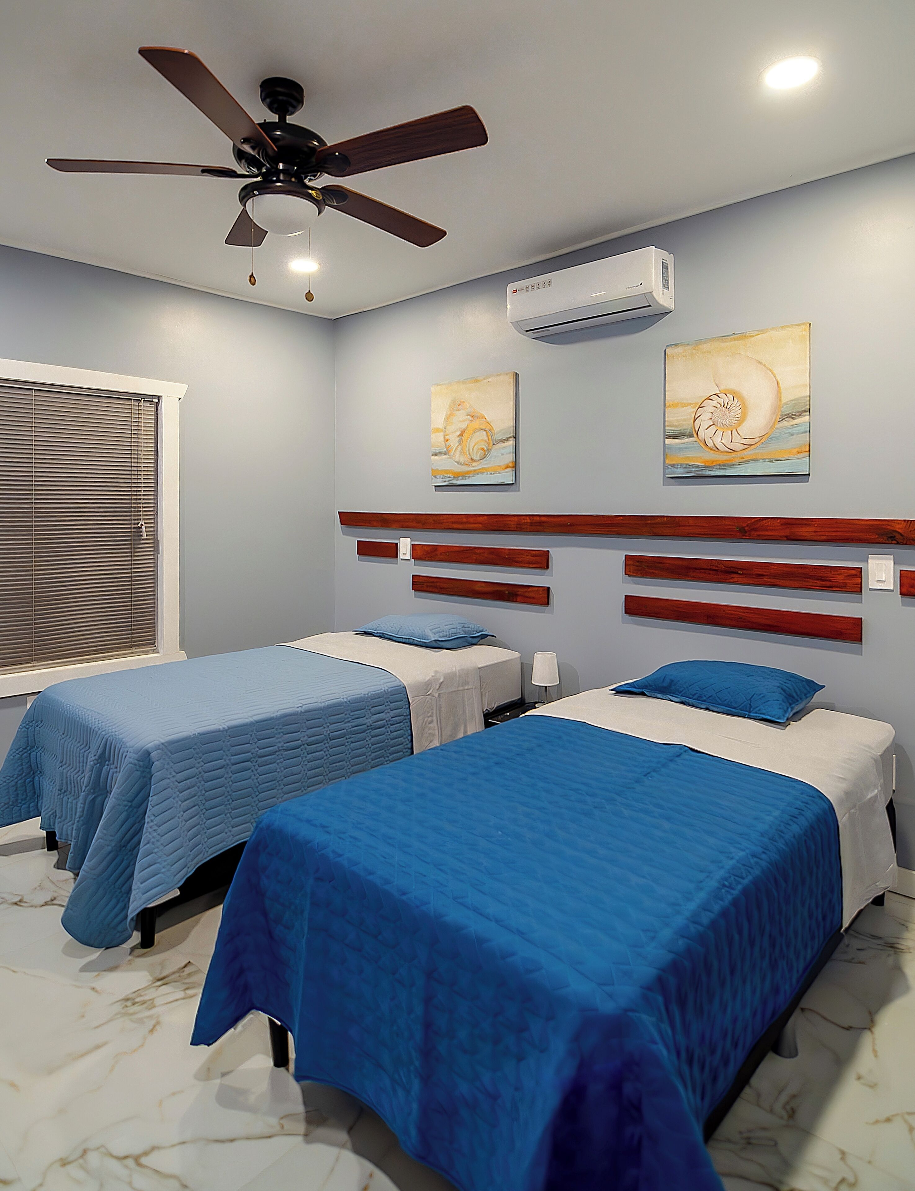 2 bedrooms, iron/ironing board, WiFi (free), bed sheets