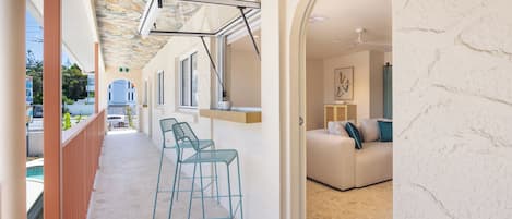 Miami Suite | 1 bedroom, premium bedding, pillowtop beds, iron/ironing board