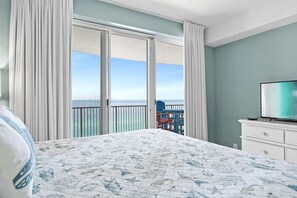 Apartment (2 Bedrooms) | Interior - Beachfront Access, 2 Pools, Beach Service w/ Chairs Emerald Isle Resort 1308 (Panama City Beach)