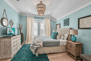 House (5 Bedrooms) | 5 bedrooms, iron/ironing board, bed sheets - Beach Bike Cottage by Avantstay Walk to Beach, Resort Pool (Panama City Beach)