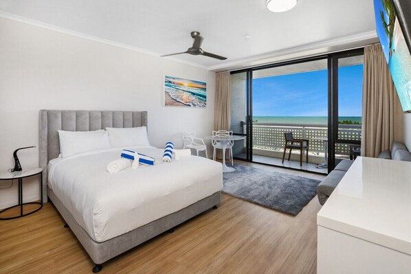 1 slaapkamer, een strijkplank/strijkijzer, reisbedje, gratis wifi