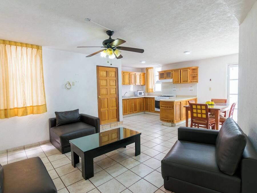 Estúdio luxo | Área de estar | TV