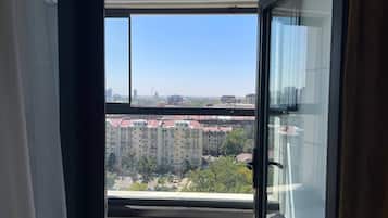 Uitzicht vanuit de kamer