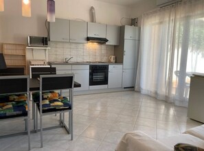 Apartment | Private kitchen | Electric kettle, cookware/dishes/utensils