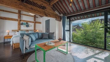 Habitación económica doble, vistas al jardín | Wifi gratis