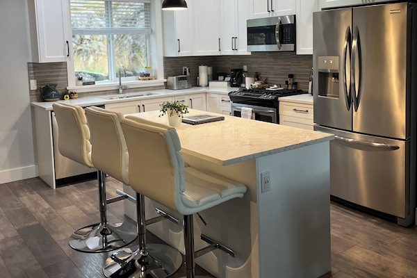 KĂŒhlschrank, Mikrowelle, Ofen, Herdplatte