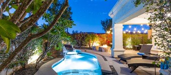 Beautiful home with private pool, hot tub, and outdoor games - golf nearby