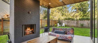 Magnificent Lake Oswego Luxury Estate, Incredible Indoor / Outdoor Living w/ Fireplace, Game Room