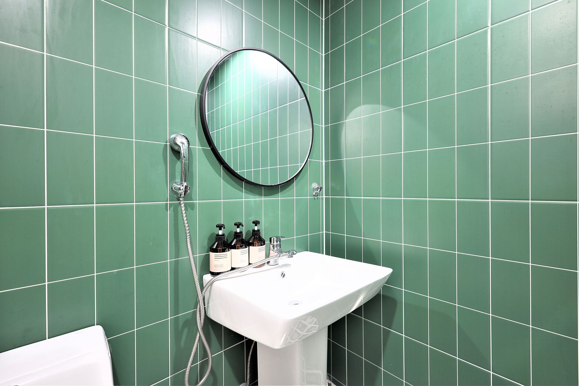 Party Room | 욕실 | 헤어드라이어, 타월, 비누, 샴푸