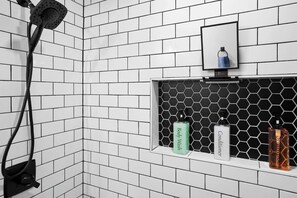 Shower, towels