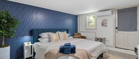 1 soverom, strykejern/-brett, wi-fi og sengetøy