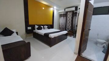 Tripla Deluxe, vista città | Biancheria in cotone egiziano, biancheria da letto di alta qualità