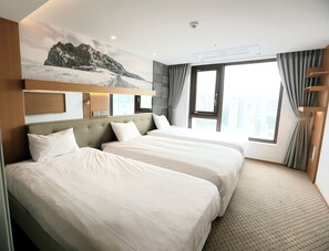 Uitzicht vanuit de kamer