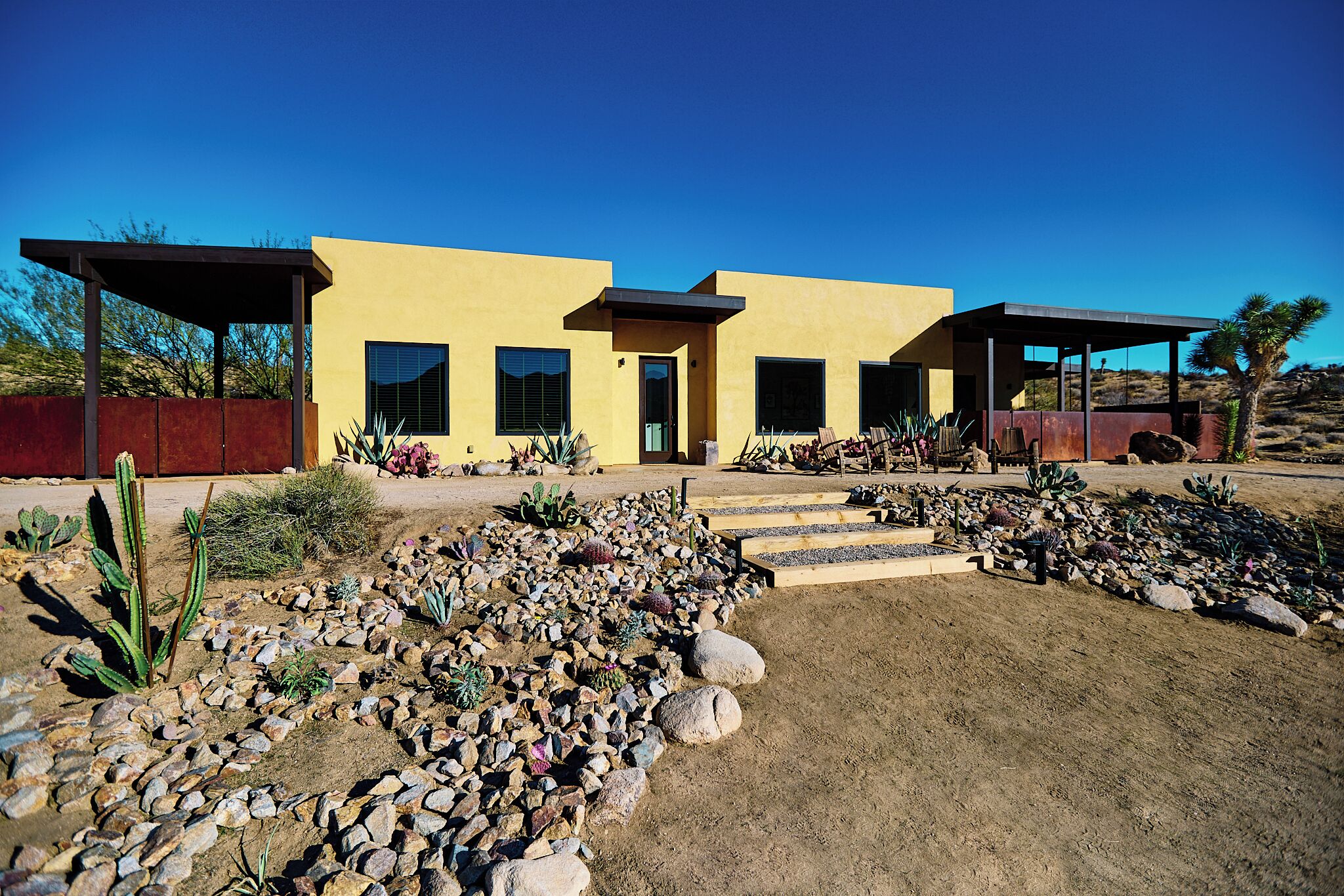 Façade de l’hébergement 