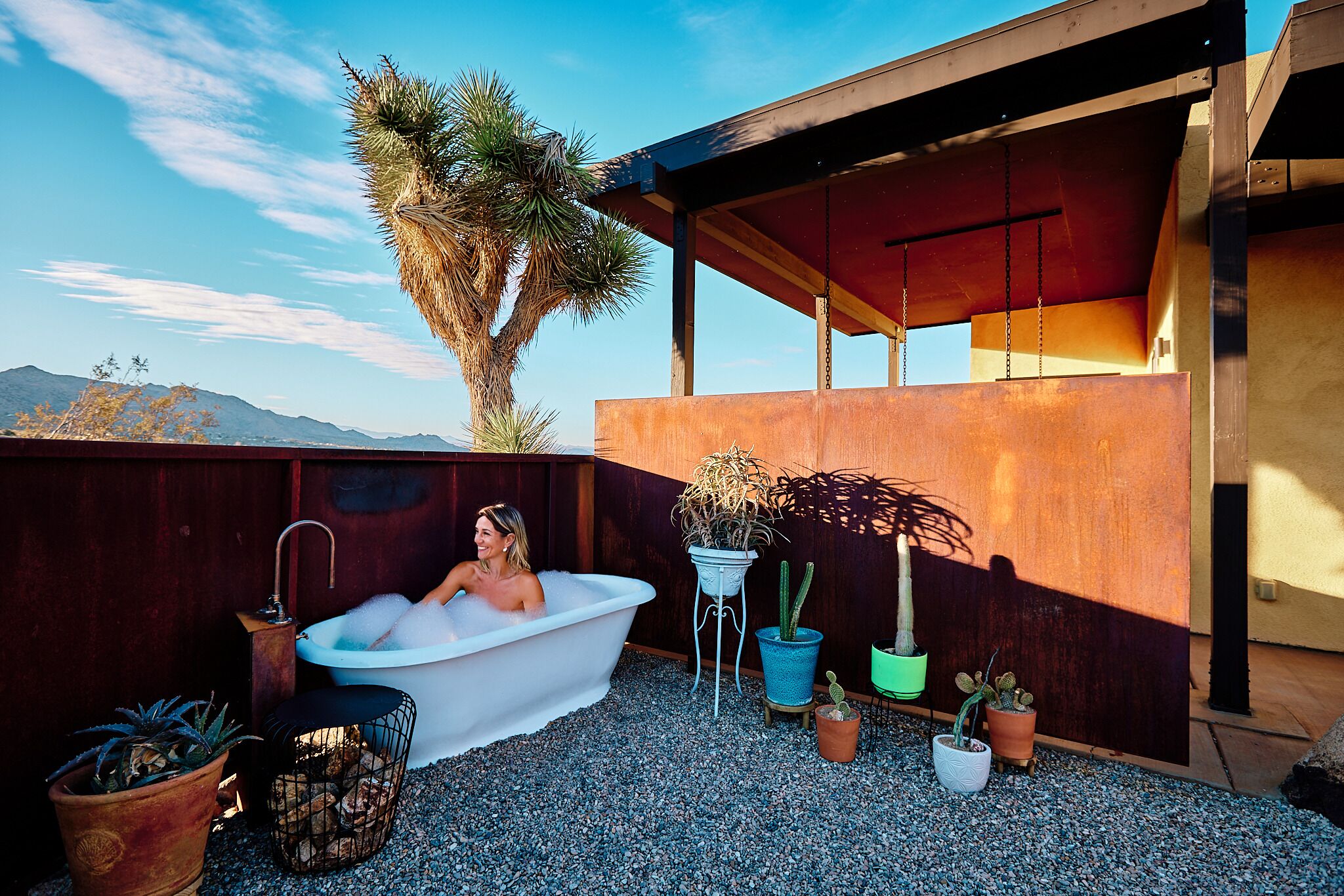 Maison Luxe, vue montagne, côté montagne | Baignoire relaxante profonde