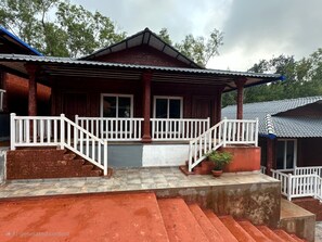 Majoituspaikan julkisivu