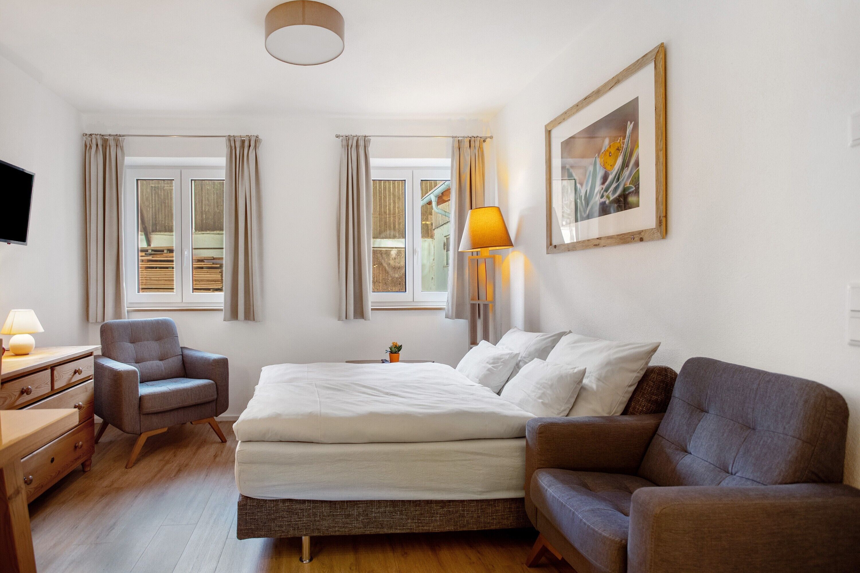 1 Schlafzimmer, kostenloses WLAN, Bettwäsche