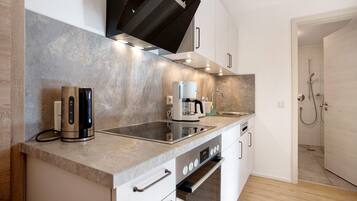 Kühlschrank, Ofen, Herdplatte, Geschirrspüler