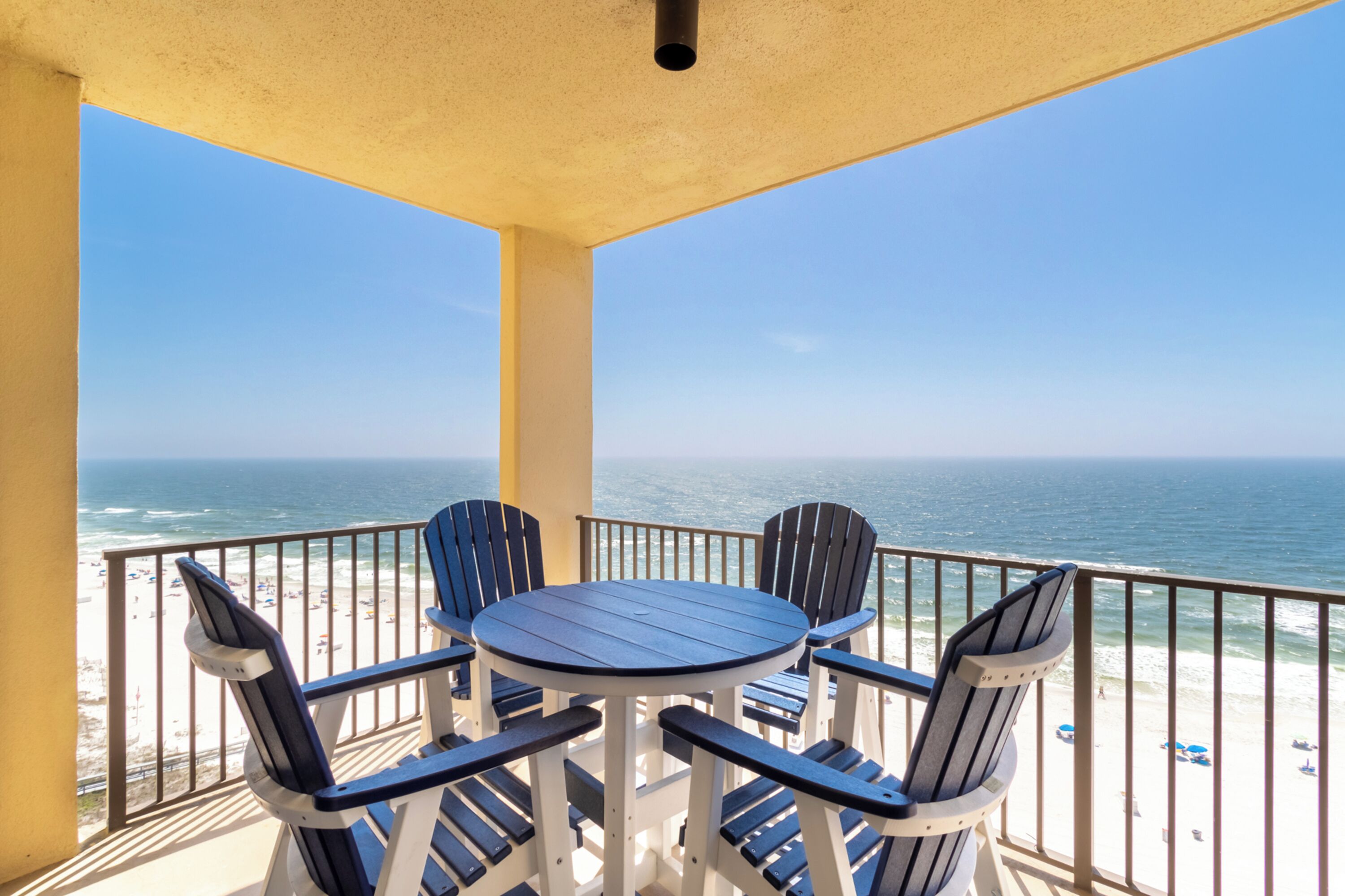 Signature Condo, 1 Bedroom, Kitchen, Beach View | Balcony