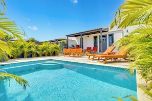 Outdoor pool - Four Villas private Magnesium Pool,Grill,Dive Rinse Tank,Garden,3min To Beach N3 (Belnem)